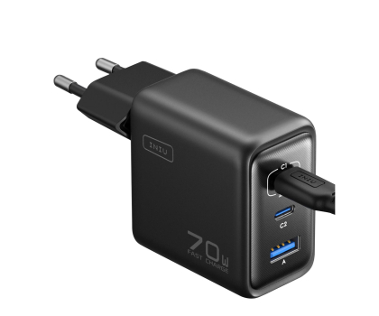 Ładowarka do smartfonów INIU Leopard Charger 70W 2 x USB-C,  USB-A składana